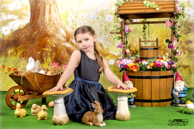 Studio séance de pâques